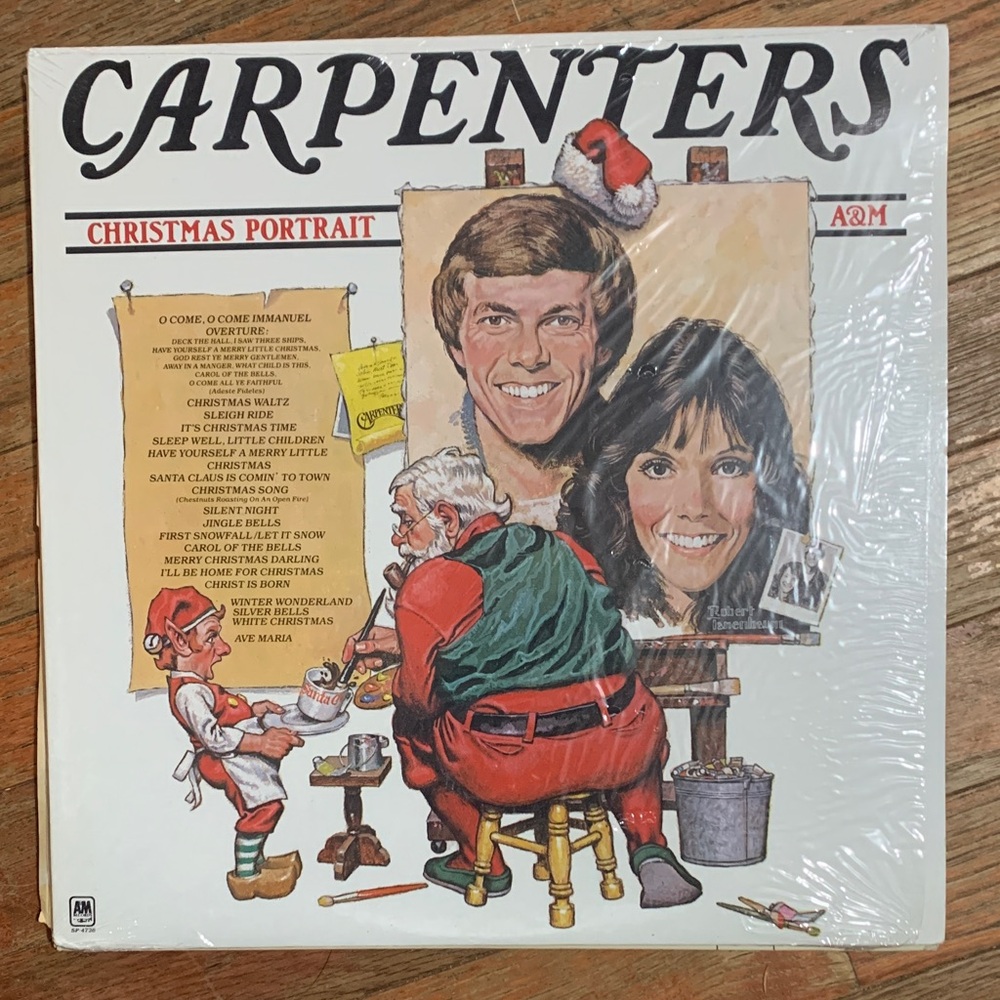 Carpenters Christmas Portrait Vinyl Record